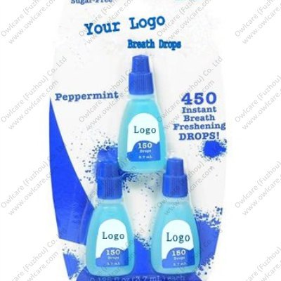 Ice drop breath, kills germs and freshens breath instantly